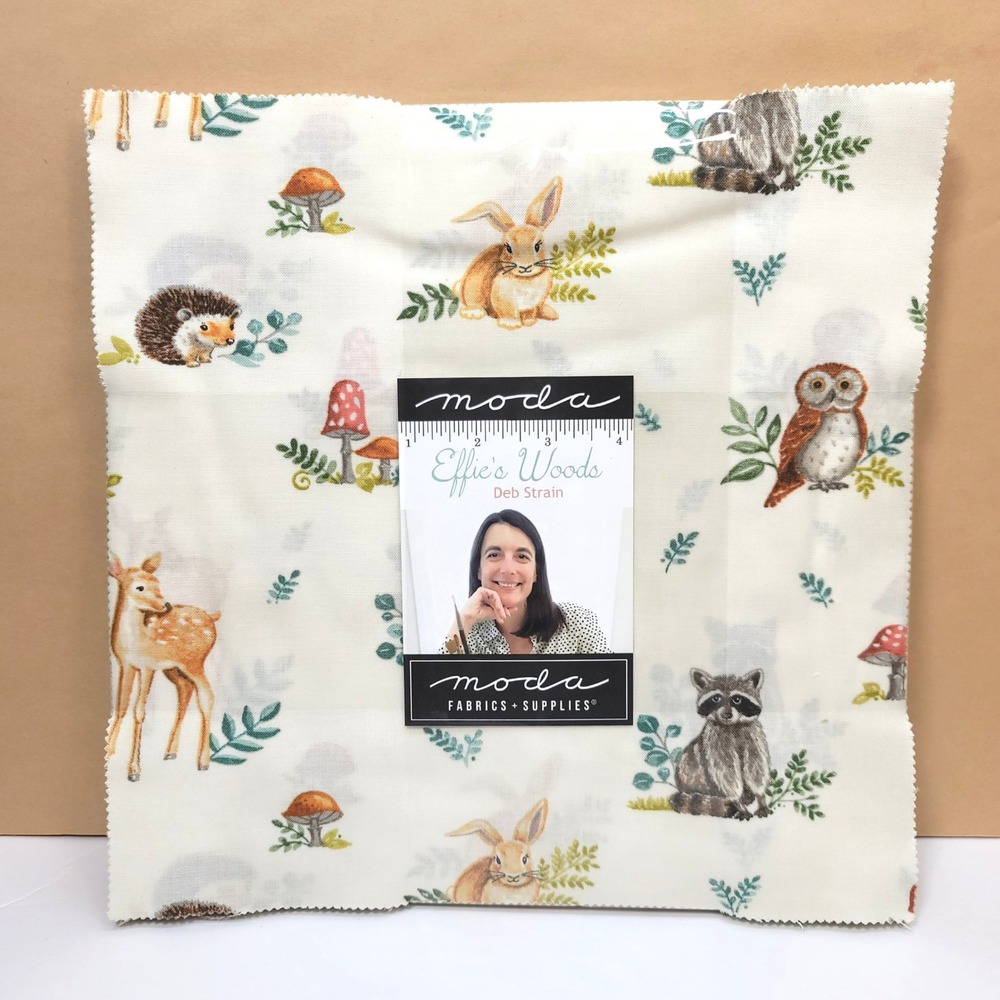Moda Effies Woods Layer Cake Deb Strain 10 Inch Squares Woodland Fabric 56010LC